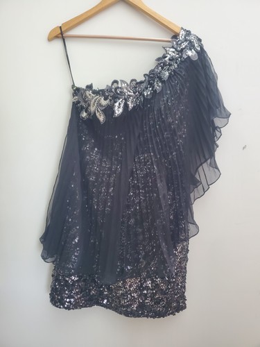 Tony bowls black - sequin, mini