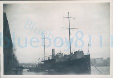 1947 London Docks Merchant ship 3.3x2.3" orig photo