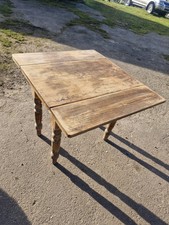 Dropleaf Wooden Table