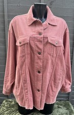 ZARA WOMENS PINK COAT JACKET
