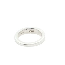 Unisex Sterling Silver Emporio Armani Ring UK R 1/2