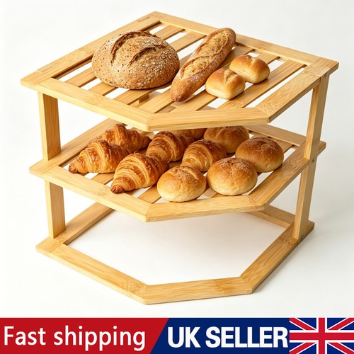 Bamboo tier corner kitchen - bamboo,