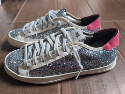 P448 john low sneaker glitter - low,