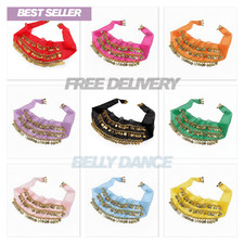 3ROWS BELLY DANCE WRAP BELT