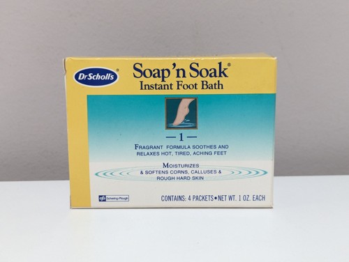 Pack scholls soap n soak - n,