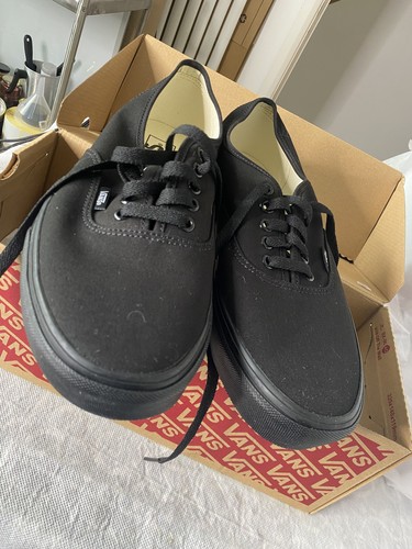 Vans authentic black canvas - vans,