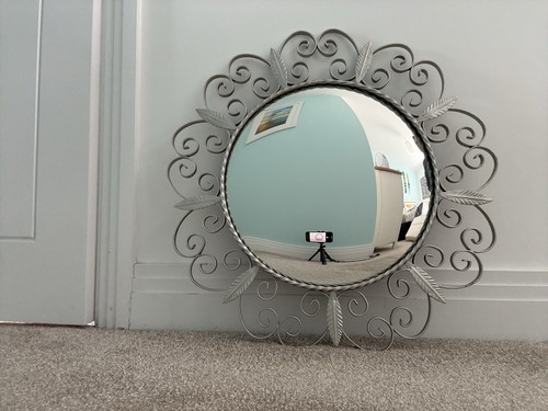 Vintage round convex wall - convex,