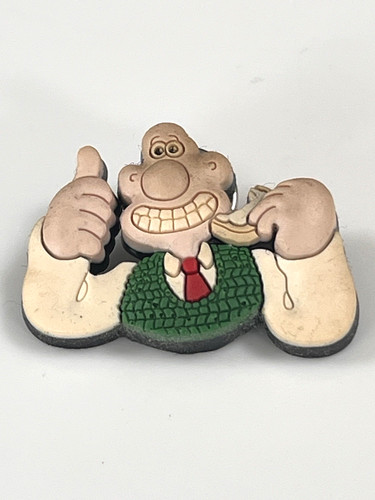 Wallace gromit rubber - &, pin