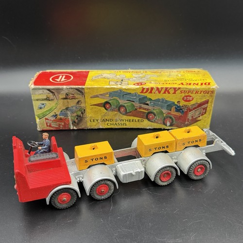 Vintage dinky toys - 936, leyland