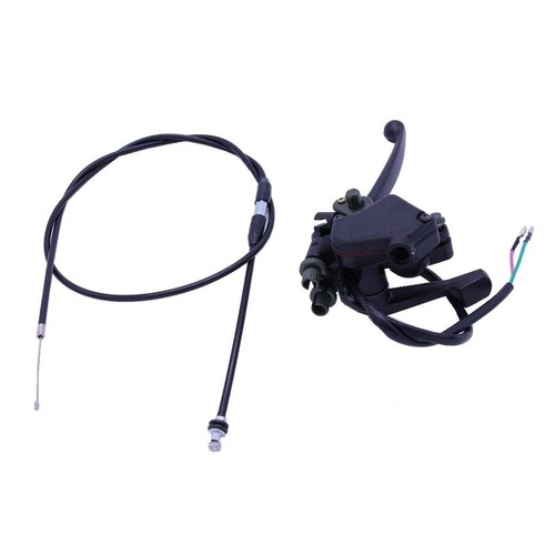 Dual brake lever with - dual, thumb