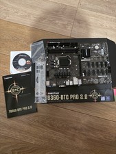 BIOSTAR TB360-BTC PRO 2.0 Motherboard Intel B360 LGA 1151 DDR4. READ DESCRIPTION