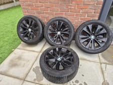 BMW 5 SERIES GENUINE 4X ALLOY WHEELS 225/50R17  17INCH+ FAST UK ?? DELIVERY!