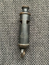 Vintage J Hudson Co Birmingham 1918 Whistle