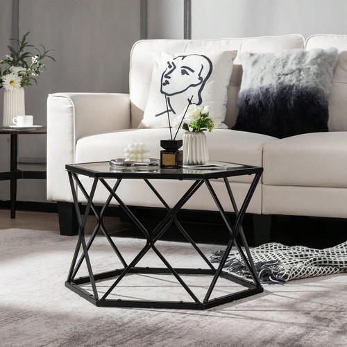 Pentagonal base glass top - base,