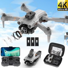 3 Batteries Pro Drone 4K HD