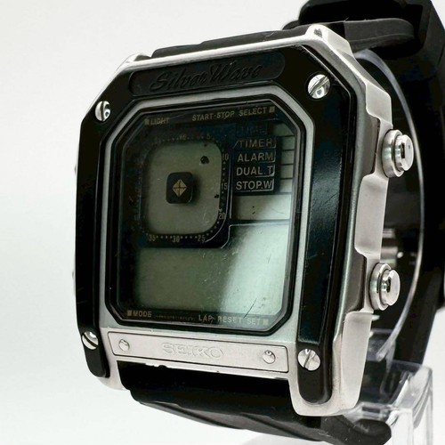 Seiko digiborg silver - seiko, wave