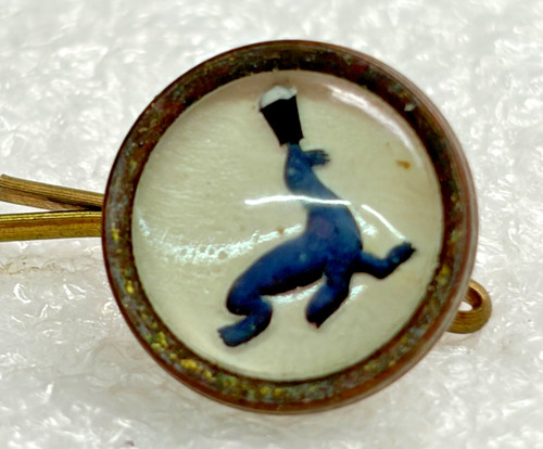 Single vintage guinness button - single,