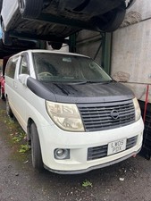 2005 Nissan Elgrand Headlight Bumper Tailgate Wing Breaking Whole Vehicle