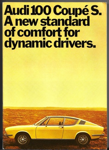 Audi 100 coupe 1973 1974 - s, uk