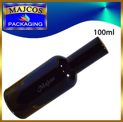 100ml empty black glass - 100ml,