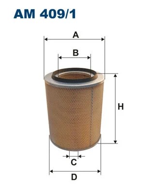 Air filter fits iveco - fits:,