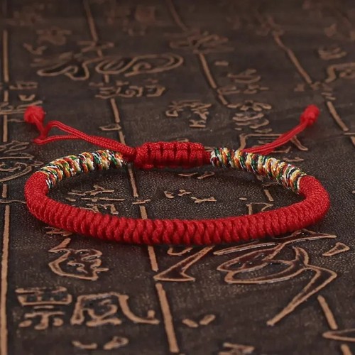 Tibetan buddhist knot bracelet - tibetan,