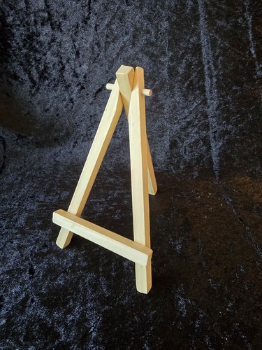 Miniature wooden easel - miniature,