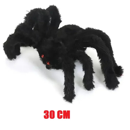 Giant plush spider - spider, halloween