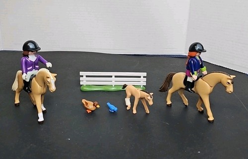 Lot playmobil horse - lot,