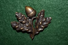 The Nottinghamshire Yeomanry (South Nottinghamshire Hussars) Cap Badge - Bronze