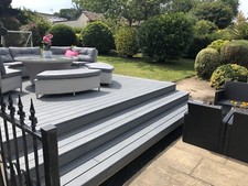 Finch Composite Decking Wood Effect Plastic Decking Sample Kit Composite