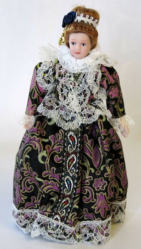 Dolls house victorian lady - victorian,