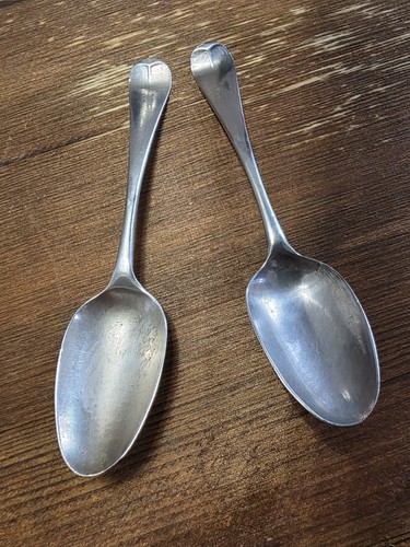 Two sterling silver - two, spoons