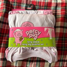 Percy Pig Girls Pj 10-11 Years