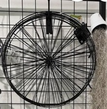 24 Metal Wreath Rings Bicycle