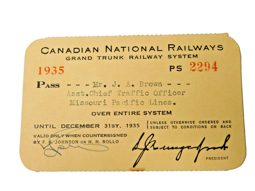 1935 canadian national railway - national,