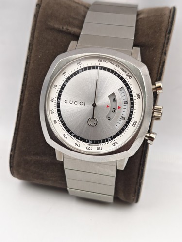 Gucci grip silver mens - gucci,