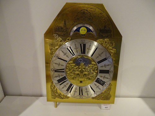 Warmink grandfather clock dial - grandfather,