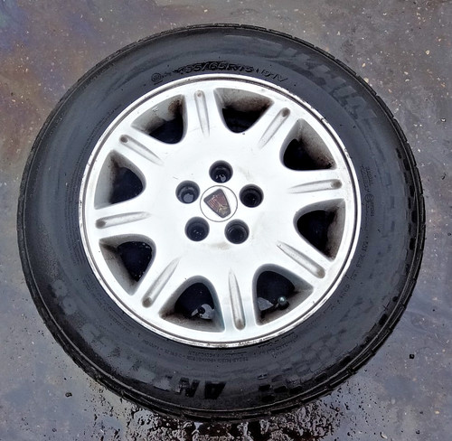 Rover alloy wheel tyre - &,