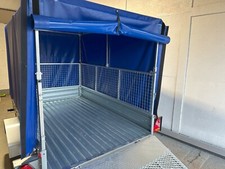 New Box Trailer Apache 8x5 Extra High with Rear Ramp & removable cover,UK MADE✅