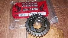 NOS HONDA CR 250 R 78 - 80  COUNTER SHAFT 4TH GEAR 28T 23471-430-000 RED ROCKET 