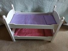 Doll Bed & Bedding for 18"