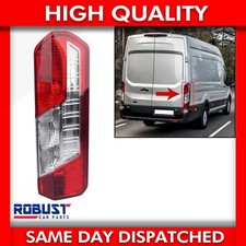 FOR FORD TRANSIT MK8 REAR RIGHT SIDE TAIL LIGHT LAMP LENS 1829125 (2014+ONWARDS)