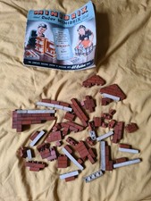 vintage rubber minibrix building bricks