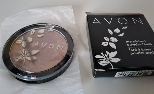 Avon marbleised powder - marbleised, blush