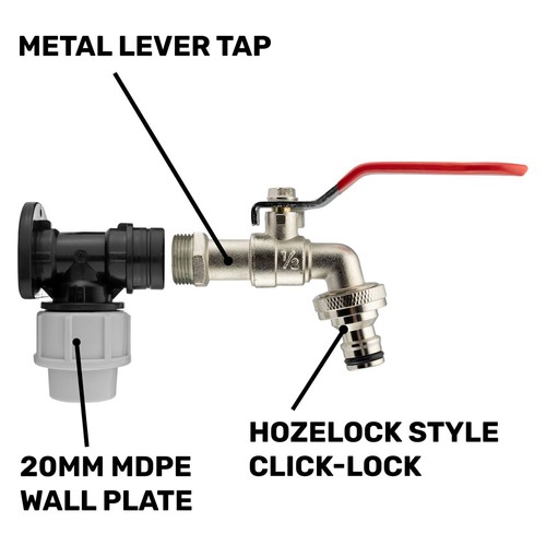 Mdpe wall flange plate kit - mdpe,