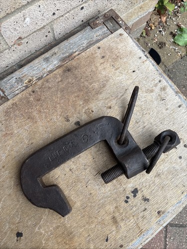 Antique cast iron hand - iron,