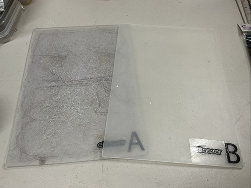 Ebosser plastic shim and - plastic, a