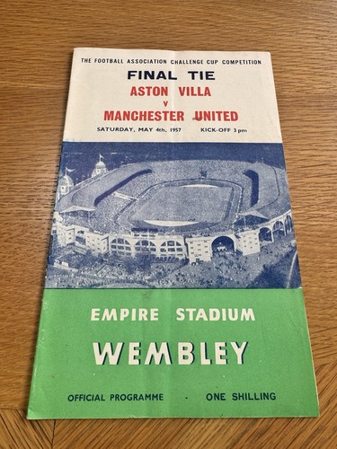 1957 cup final football - cup,
