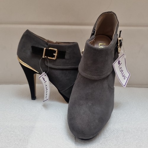 Lotus ladies suede look - look, zip